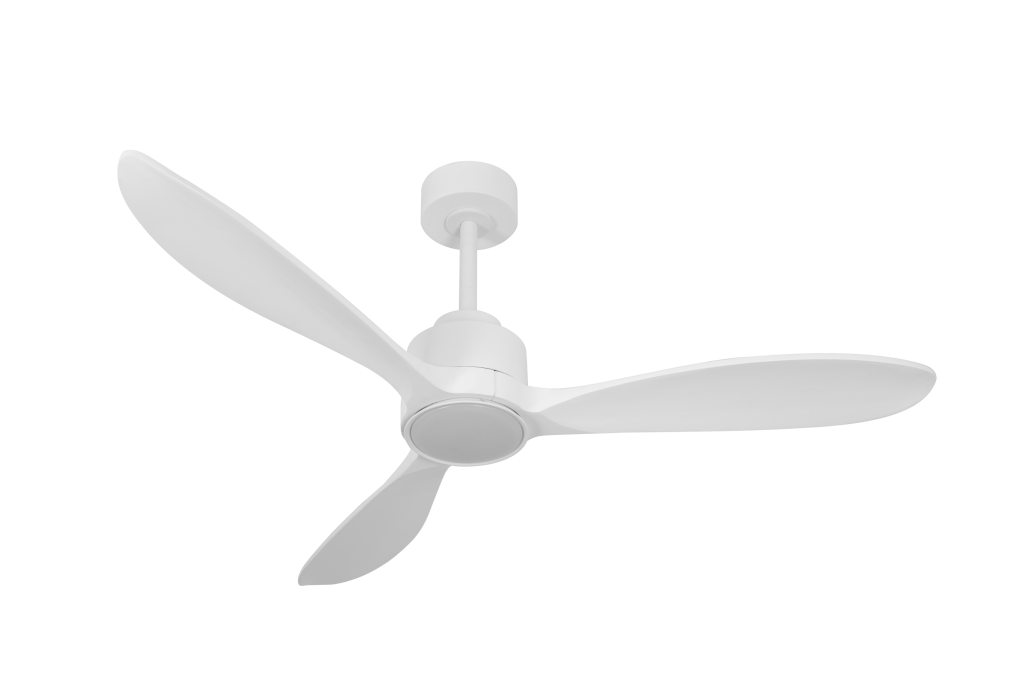 מאוורר VALENSIA תלוי DC 35W - גימור לבן - כנפיים לבן קוטר   48 אינץ'