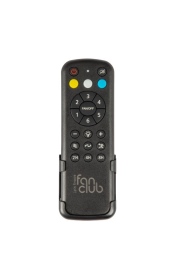 שלט למאוורר - שחור