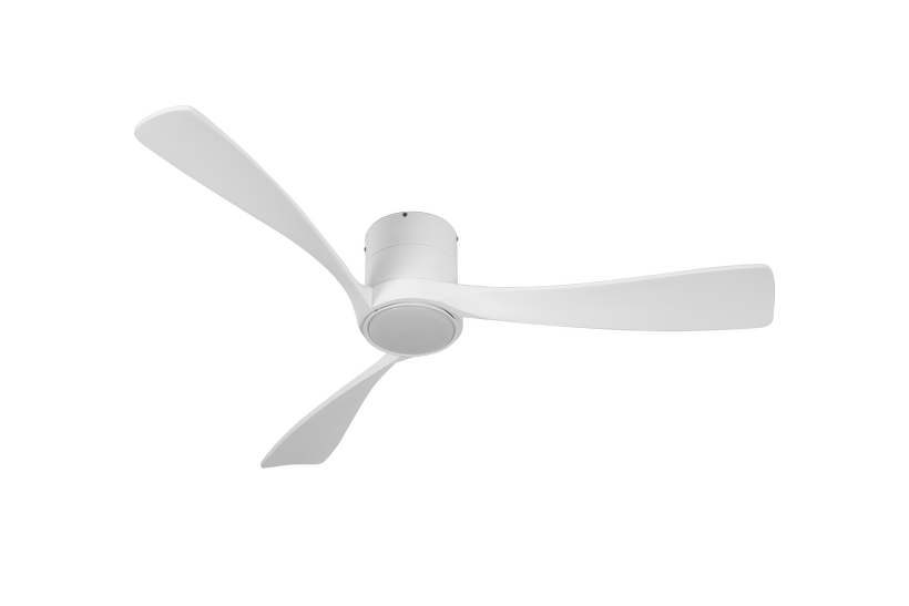 מאוורר LEVANTE צמוד תקרה DC 35W - גימור לבן - כנפיים לבן קוטר   48 אינץ'