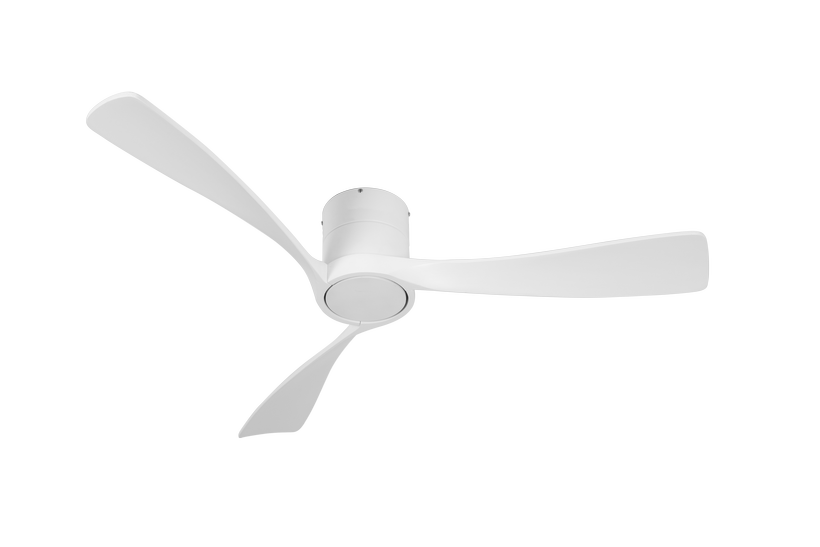 מאוורר LEVANTE צמוד תקרה DC 35W - גימור לבן - כנפיים לבן קוטר   48 אינץ'