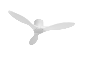 מאוורר צמוד תקרה DC 35W PALMA  - גימור לבן - כנפיים לבן