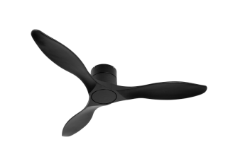 מאוורר צמוד תקרה DC 35W PALMA - גימור שחור - כנפיים שחור