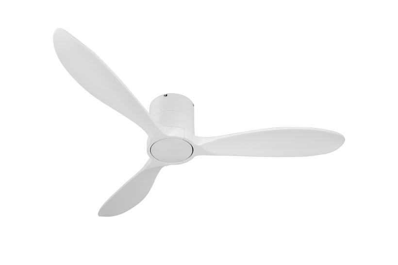 מאוורר VALENSIA צמוד תקרה DC 35W - גימור לבן - כנפיים לבן קוטר   48 אינץ'